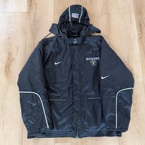 Vintage 90’s Nike NFL Pro Line Oakland Raiders Jacket. Men’s XL. Used.